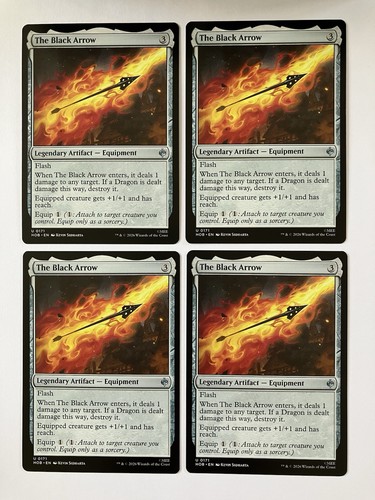 The black arrow - black, ~