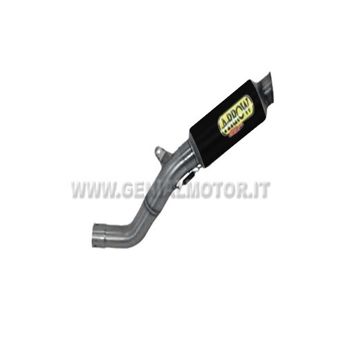 Exhaust arrow gp2 steel black - gp2,