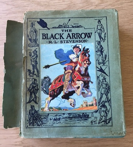Black arrow robert louis - arrow,