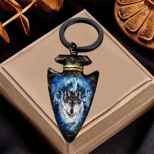 Black arrow shaped - arrow, wolf