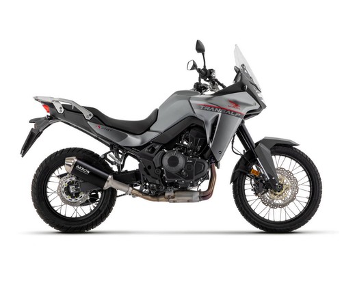 Exhaust muffler arrow black - exhaust,