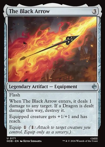 Mtg the black arrow - [mtg],