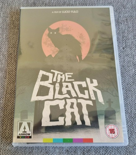 Dvd the black cat - new, a