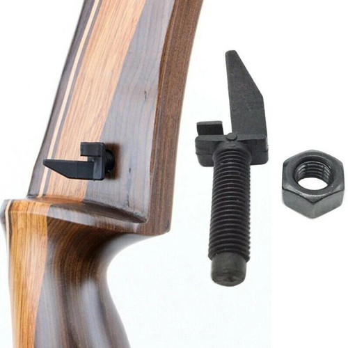 Black archery arrow rest - black,