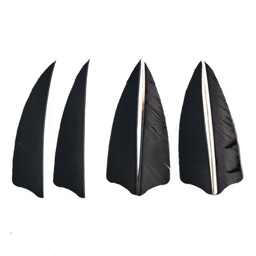 50pcs archery fletching - archery, shield