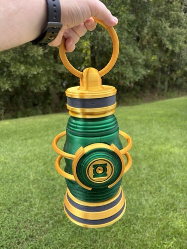 Green lantern power battery - green,