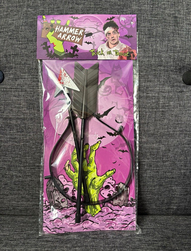 Trick treat halloween arrow - or,
