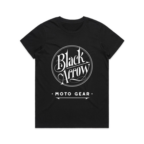 Black arrow ladies logo - arrow,